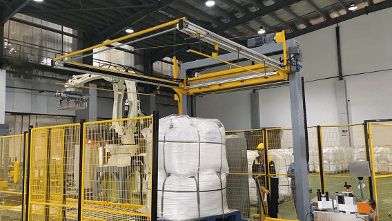 鋰電行業噸包貨物包裝線(圖2) 鋰電行業噸包貨物包裝線(圖2)